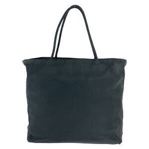 Prada Plate Tote Black Triangle Nylon Tessuto Logo Bag